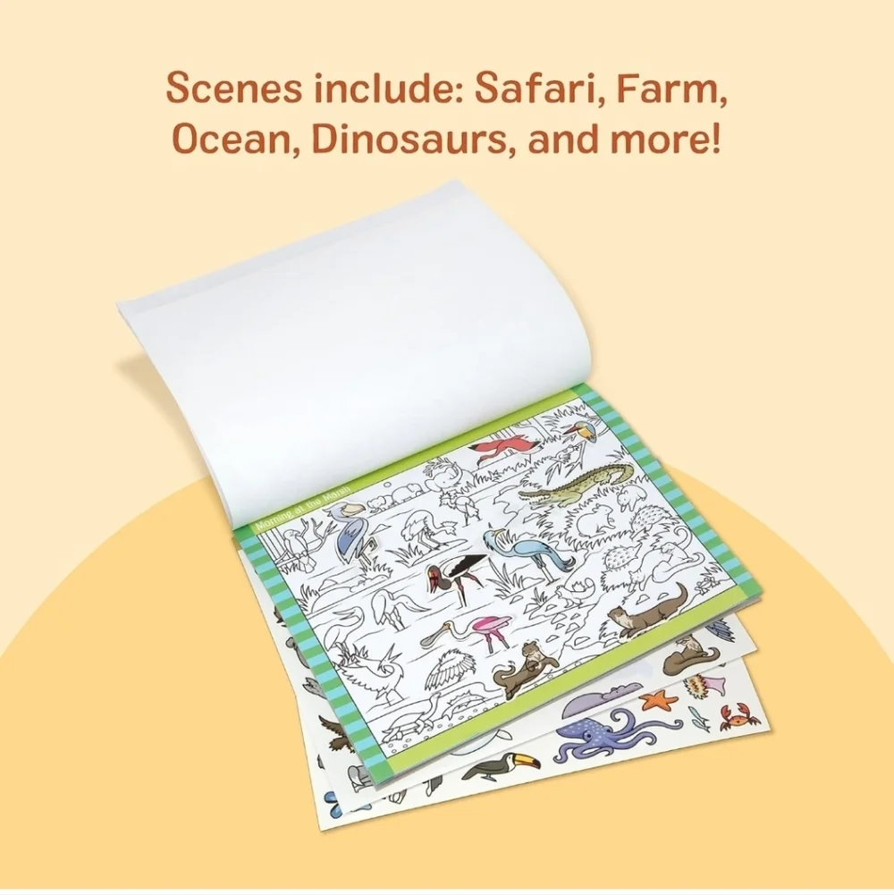 Melissa & Doug Seek & Find Sticker Pad